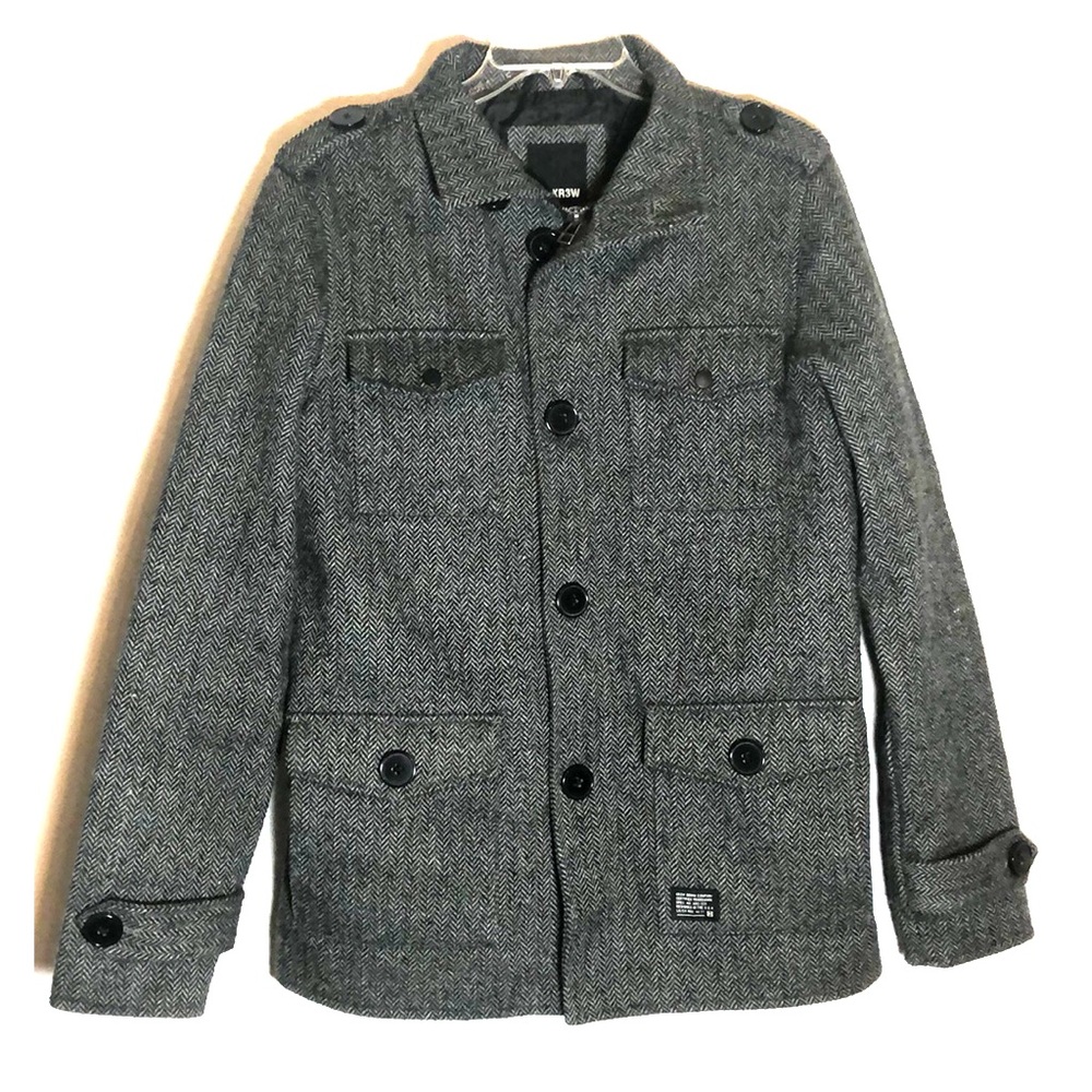 Men’s KR3W pea coat
